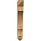 Ekena Millwork Balboa Arts & Crafts Rough Sawn Bracket, Western Red Cedar, 6"W x 34"D x 46"H BKT06X34X46BOA03RWR - alternate 4